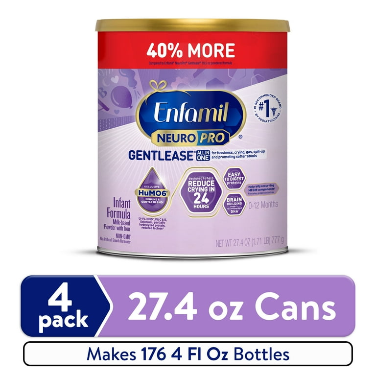 Enfamil NeuroPro Gentlease Baby Formula for Easing Fussiness, Gas