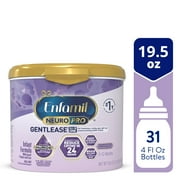 Enfamil NeuroPro Gentlease Baby Formula for Easing Fussiness, Gas, Spit-up in 24 Hrs, 19.5 oz Tub