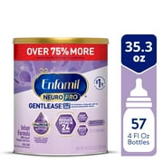 Enfamil NeuroPro Gentlease Baby Formula for Easing Fussiness, Gas, Spit-up in 24 Hrs, 35.3 Oz XL Value Can