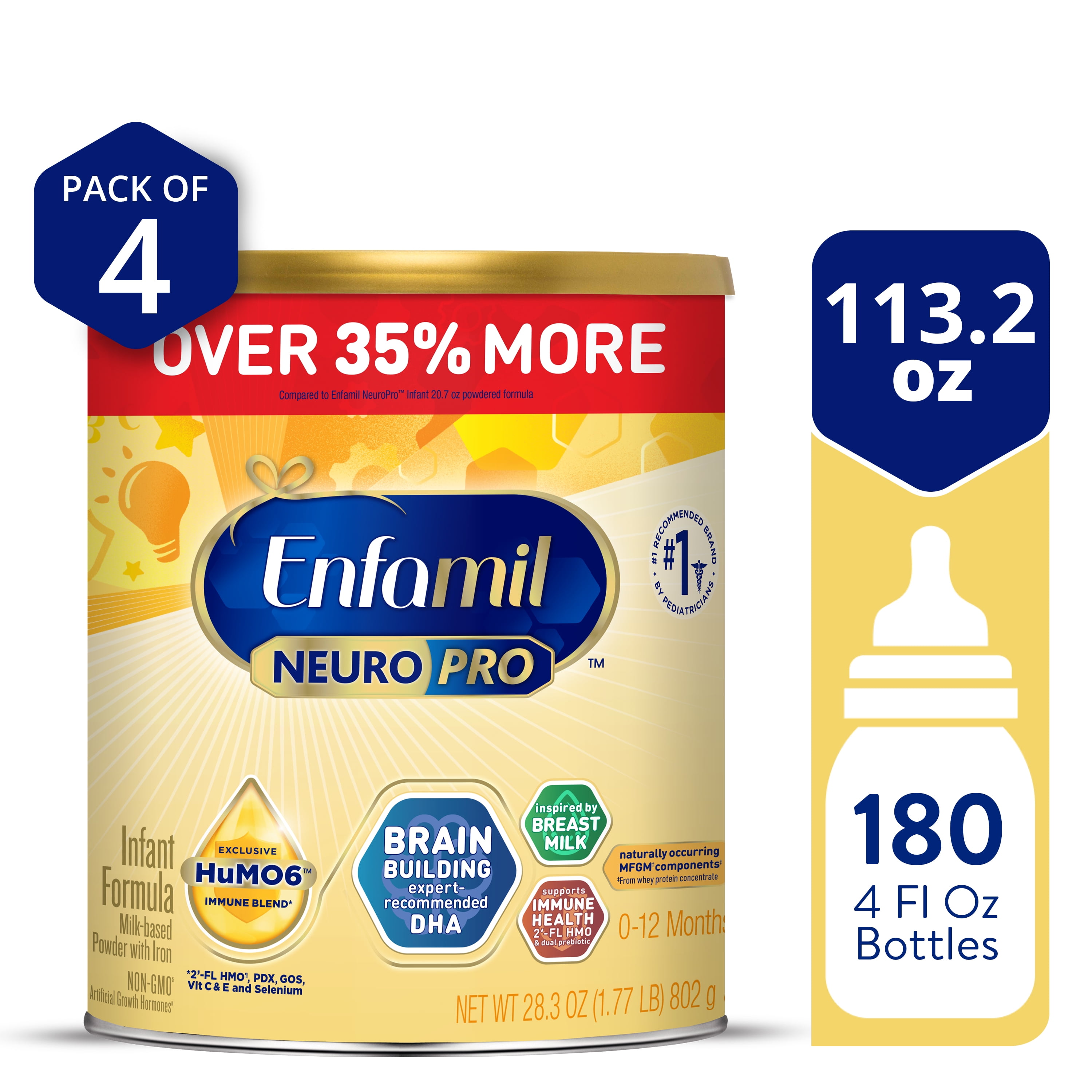ゾーン エンファミル Enfamil 352g × 4缶セット Enfamil Packets