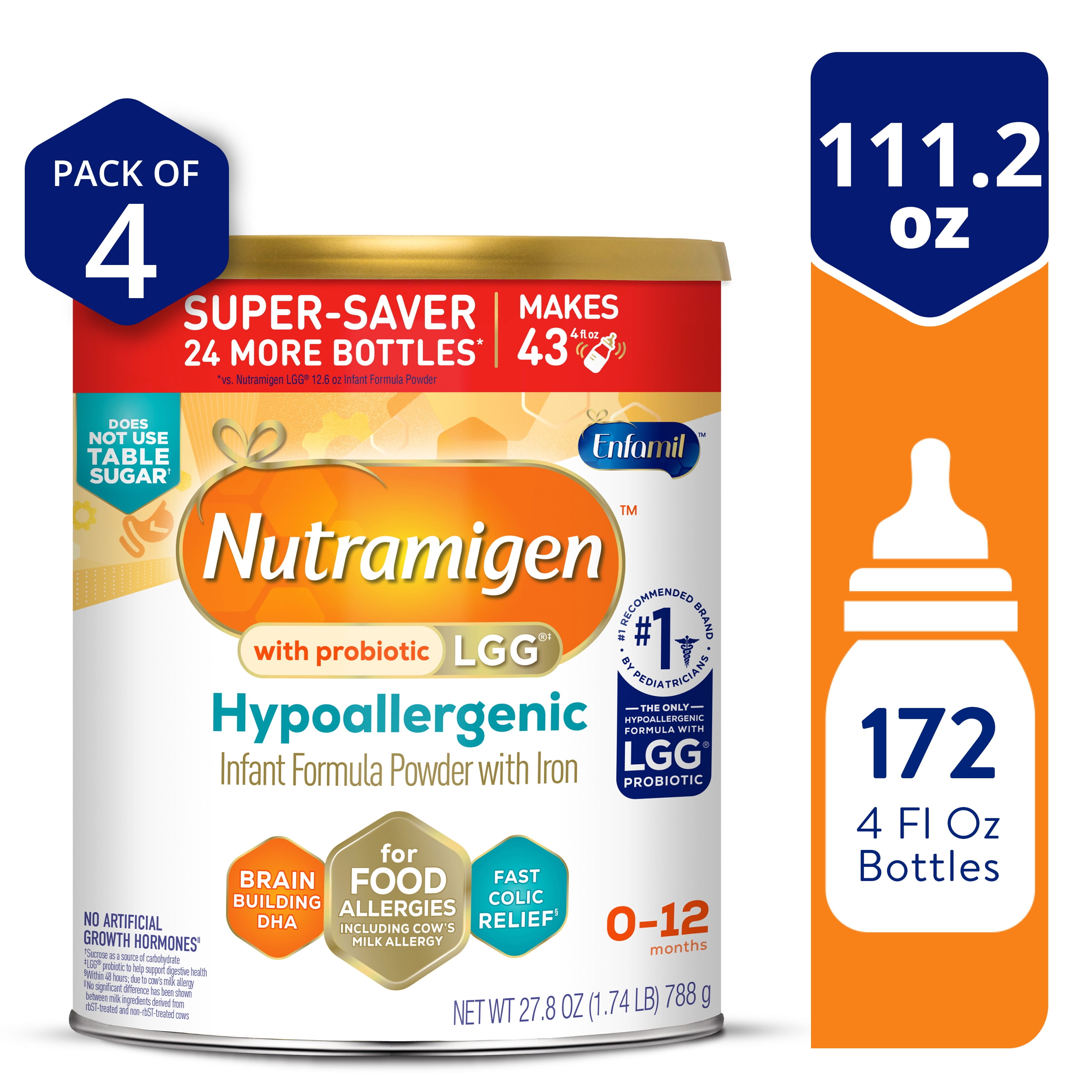 Enfamil Nutramigen Infant Formula, Hypoallergenic and LactoseFree