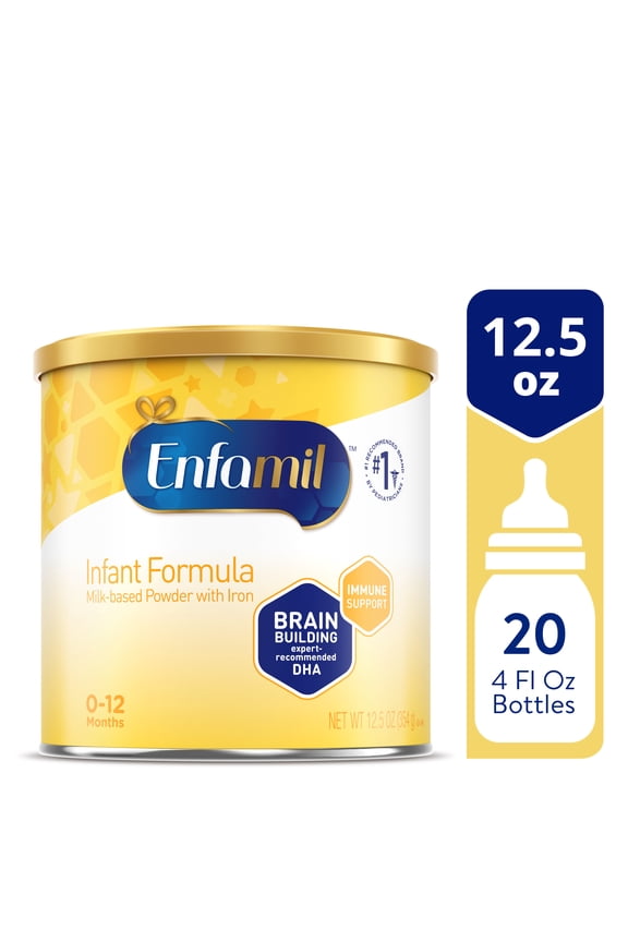 Infant Powder Baby Formula with Iron 12.5 oz Can