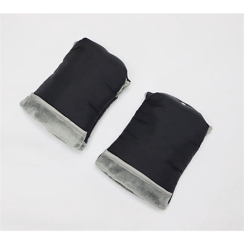 Enfant Stroller Warmmuffs Gloves - Anti-Freeze Stroller Mittens for Handlebars, Water Repellent Hand Warmer Muff for Cold Weather, Plush Lined Stroller Warmmuffs