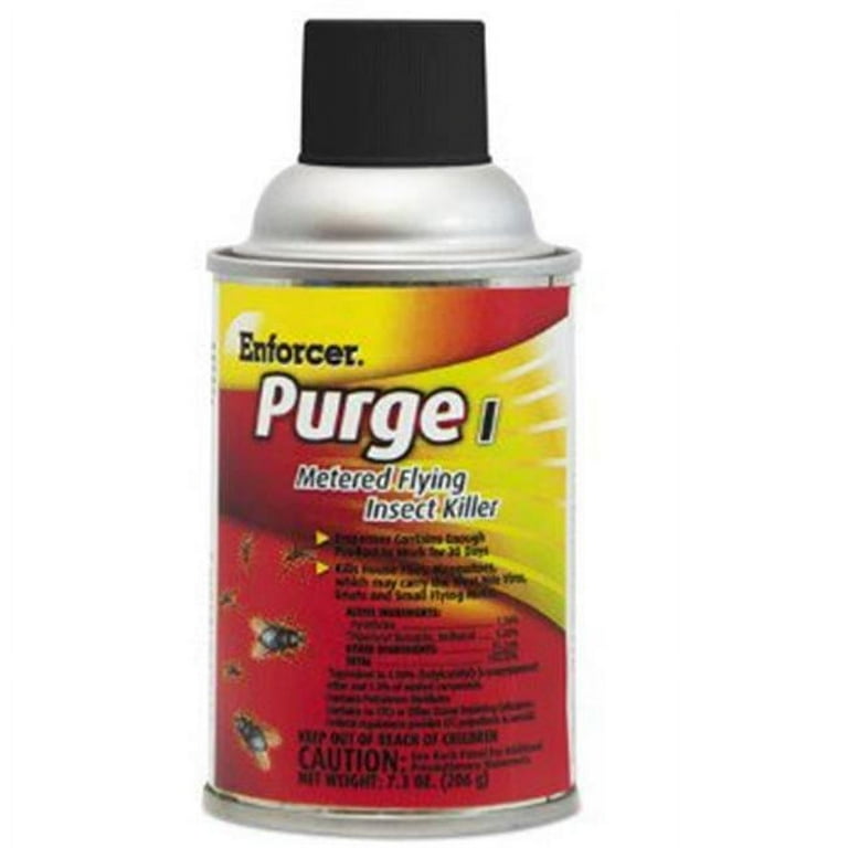 Purge I Metered Flying Insect Killer, 7.3 oz Aerosol Spray, Unscented, 12/Carton Purge I Metered Flying Insect Killer, 7.3 oz Aerosol Spray, Unscented, 12/Carton