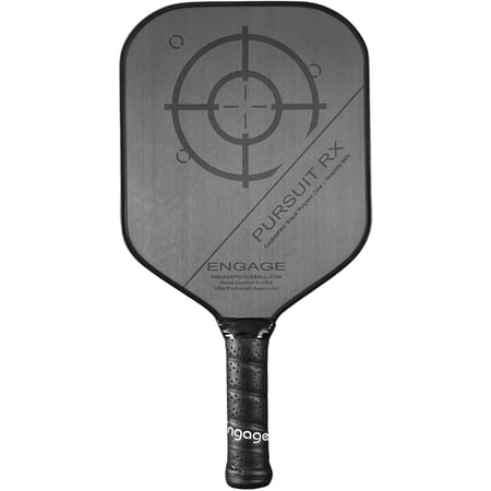 Engage Pickleball Pursuit RX Pickleball Paddle - Graphite Pickleball Paddle with Black Core - USAPA Approved - Made in USA