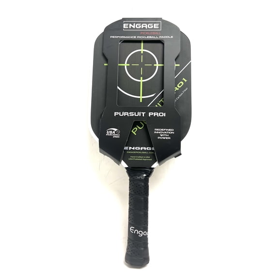 Engage Pursuit Pro1 Pickleball Paddle, Alpine Lime - Grip Size 4 "