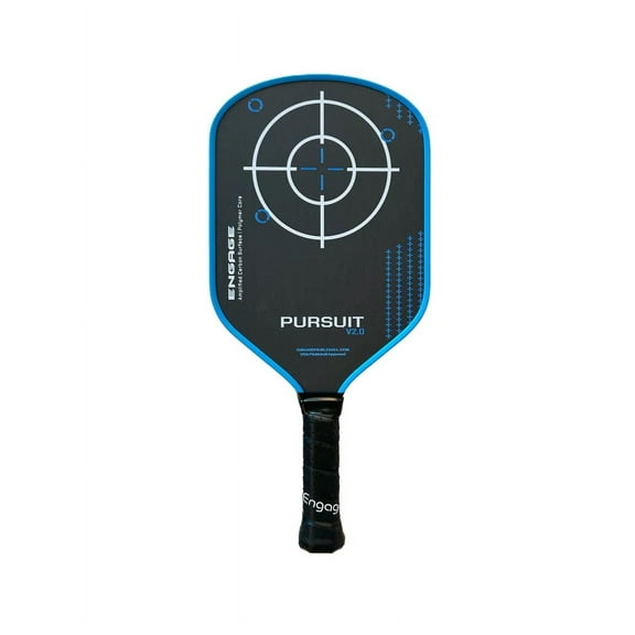 Engage Pursuit V2.0 Pickleball Paddle | Amplified Carbon Surface | Hybrid