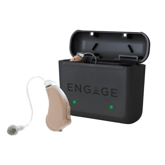 Lucid Hearing Engage Rechargeable OTC Hearing Aid - Behind the Ear (Android)