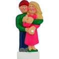 thumbnail image 1 of Engagement Female Blonde Personalized  Christmas Ornament DO-IT-YOURSELF, 1 of 1