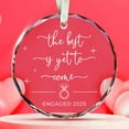 thumbnail image 1 of Engagement Gifts for Couples - Gifts for Newly Engaged Couples, Happy Engagement Gifts for Her, Friends, Women - Just Engaged Gifts for Bride, Bride to Be - Acrylic Engaged Ornament 2024, 1 of 5
