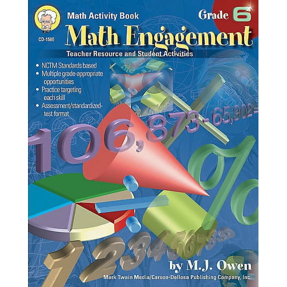 Engagement: Math Engagement, Grade 6 : Teacher Resource and Student Activities (Paperback)