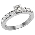 thumbnail image 1 of Engagement Rings For Women - Round Brilliant 14K White Gold 1.10 CT (J,SI) GIA Certificate, 1 of 7