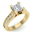 thumbnail image 1 of Engagement Rings Princess cut Diamond Rings for Women 14K Gold 1.00 CT TW (I, I1), 1 of 5