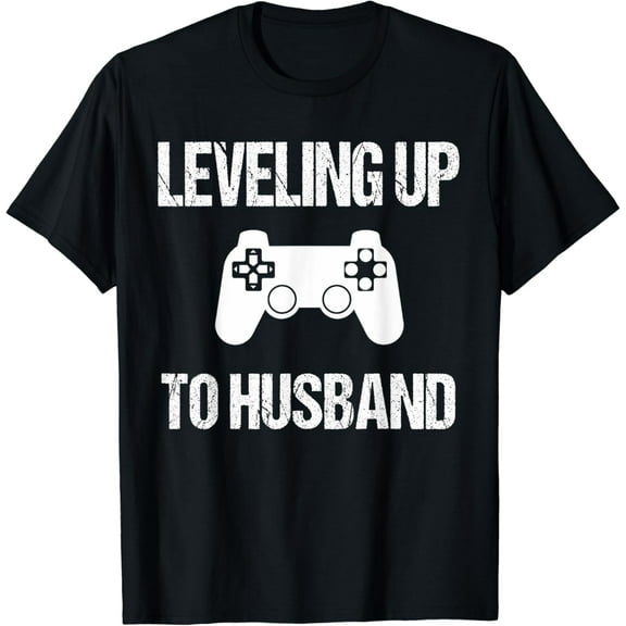 Engagement Tshirt for Groom Video Game Lovers Gamming Vintage Gifts T-shirt