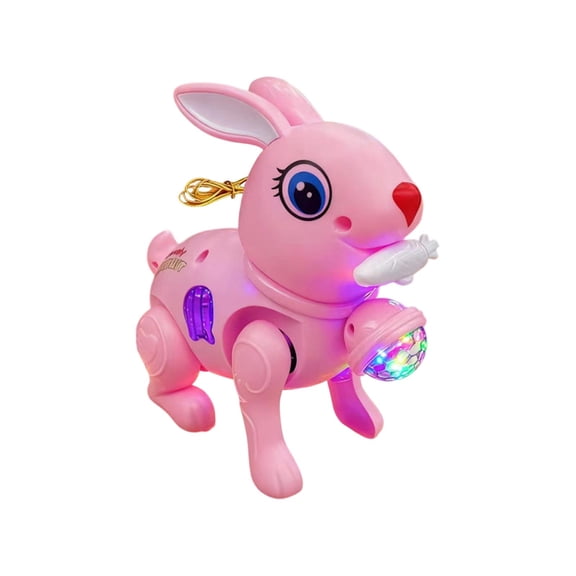 An Engaging Interactive Rabbit That Dances With Playful Movements Makes Sounds And Lights Up For Endless Entertainment, Perfect Easter Gift For Boys And Girls To Enjoy Festive