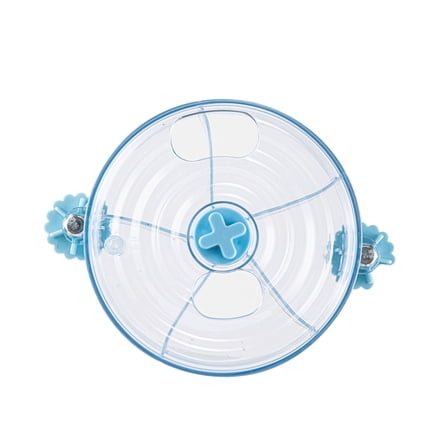 Engaging Parrots Chewer Toy Bird Foraging Feeder Wheel for Stress Relief and Fun