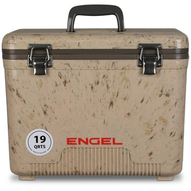 ENGEL 19 Qt Leak-Proof Compact Insulated Drybox Cooler - Camo