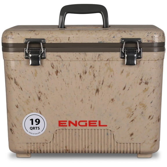 ENGEL 19 Qt Leak-Proof Compact Insulated Drybox Cooler - Camo