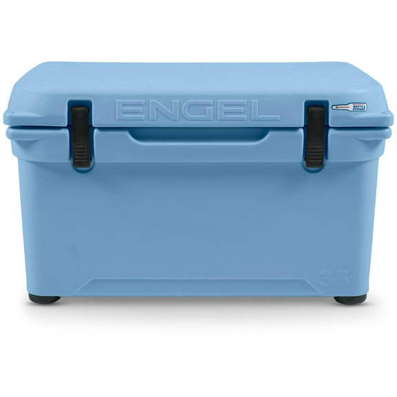Engel ENG35 35 Qt High Performance Cooler & Ice Chest - 36 Cans, Artic Blue