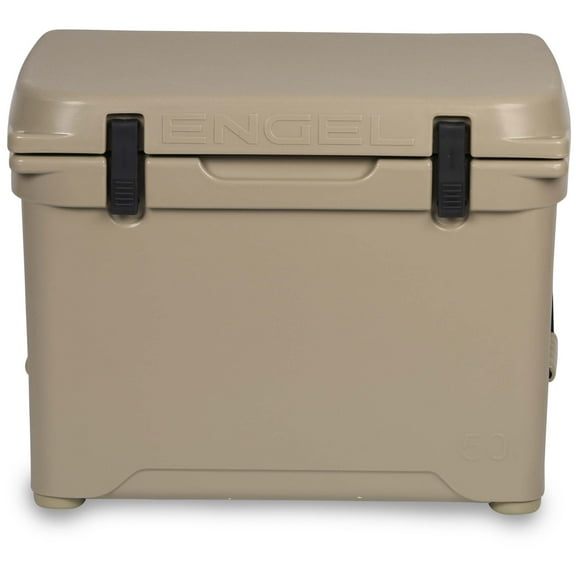 Engel ENG50 48 Qt High Performance Cooler & Ice Chest - 50 Cans, Tan