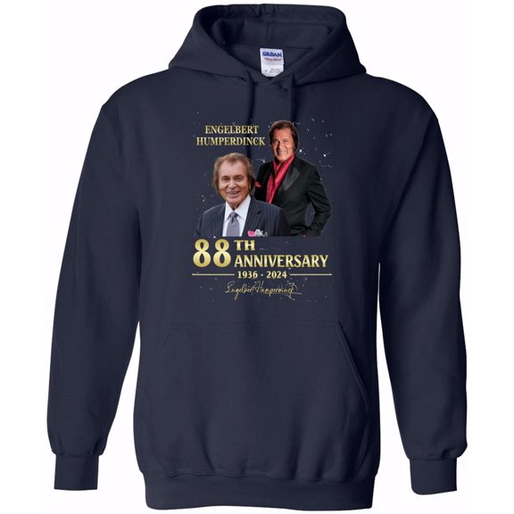 Engelbert Humperdinck 2024 Anniversary Music Legend Fan Tribute Star Gift Hoodie Unisex, up to 5XL
