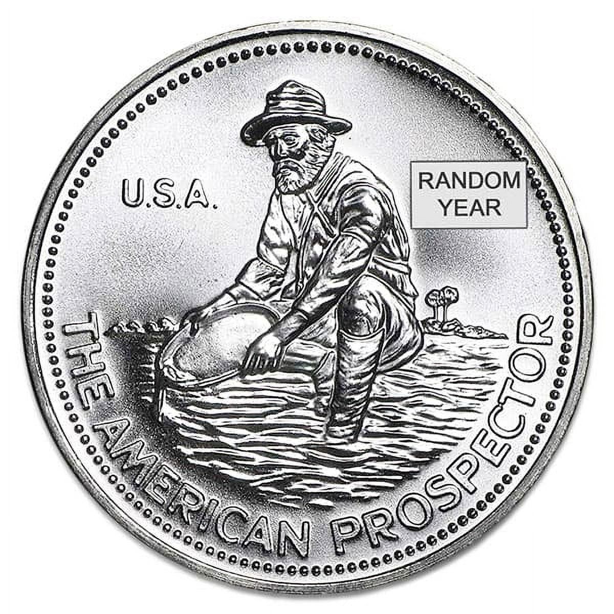Engelhard Prospector Silver Round - 1 Troy Oz