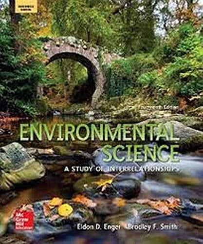 Pre-Owned Enger, Environmental Science, 2016, 14e (Reinforced Binding) Student Edition (Hardcover) 0076732622 9780076732623