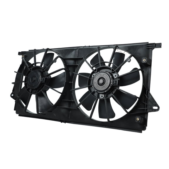 Engine A/C Condenser Radiator Cooling Dual Assembly For 2006-2011 Buick Lucerne Cadillac DTS GM3115189