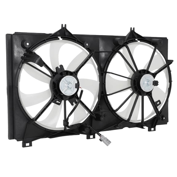 Engine A/C Condenser Radiator Cooling Dual Fan Assembly For 2007-2009 Toyota Camry 2.4L 3.5L 163610H240