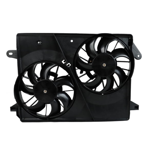 Engine A/C Condenser Radiator Cooling Dual Fan Assembly For 2005-2010 Dodge Chrysler 300 Challenger Charger Magnum OEM# CH3115132