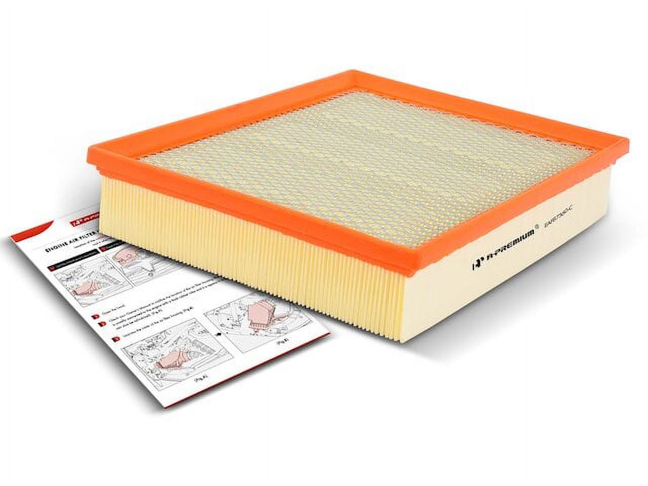 Engine Air Filter 1 - Compatible with 2002 - 2020 Cadillac Escalade - Autopart Premium
