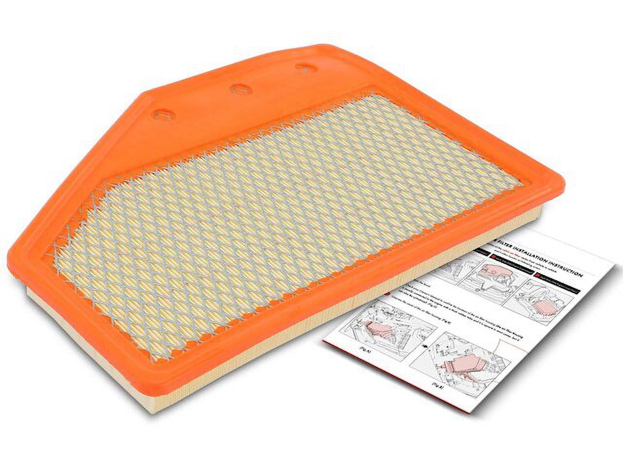 Engine Air Filter 1 - Compatible with 2016 - 2018, 2020 - 2022 Chevy Malibu 2.0L 4-Cylinder 2017 2021