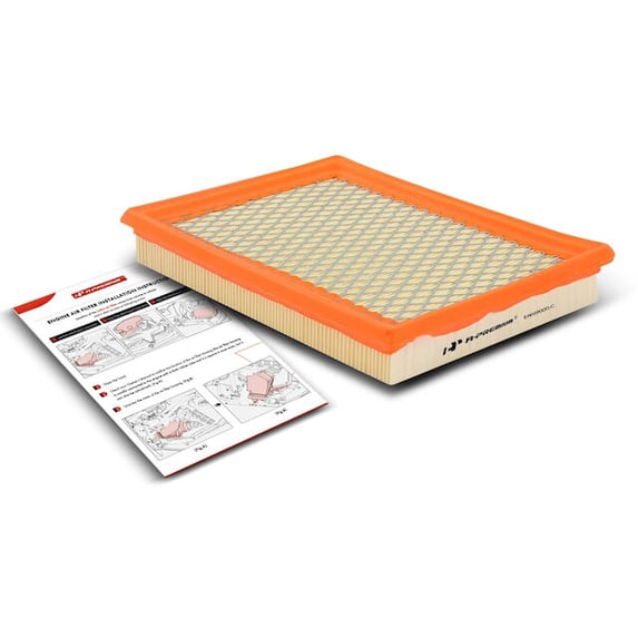Engine Air Filter 1 - Compatible with 2017 - 2020, 2022 INFINITI Q60 3.0L V6 - Autopart Premium