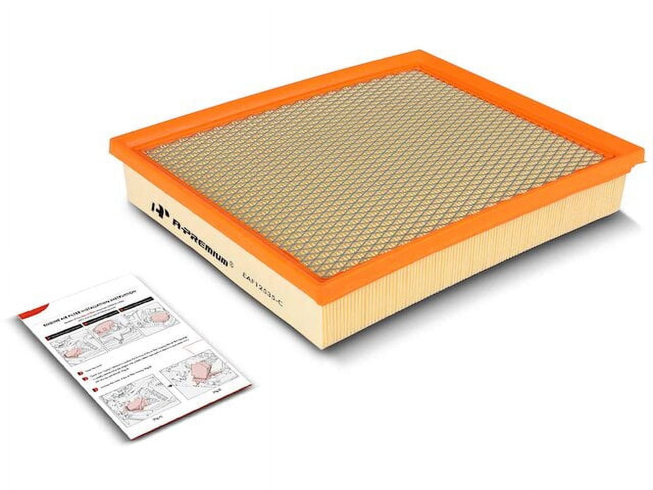 Engine Air Filter 1 - Compatible with 2019 - 2023 Ford Ranger 2.3L 4