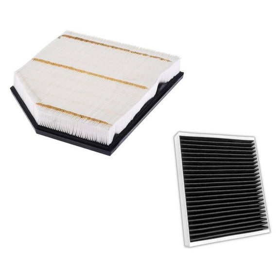 Engine Air Filter & Cabin Filter For Cadillac CT4 2.0L 2.7L / CT5 2.0L 2020-23