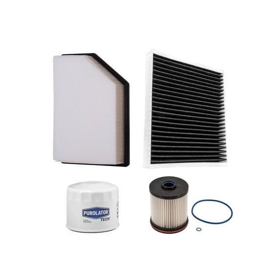 Engine Air Filter & Cabin Filter For GMC 2500HD 3500HD 2020 2021 2022 2023 6.6L