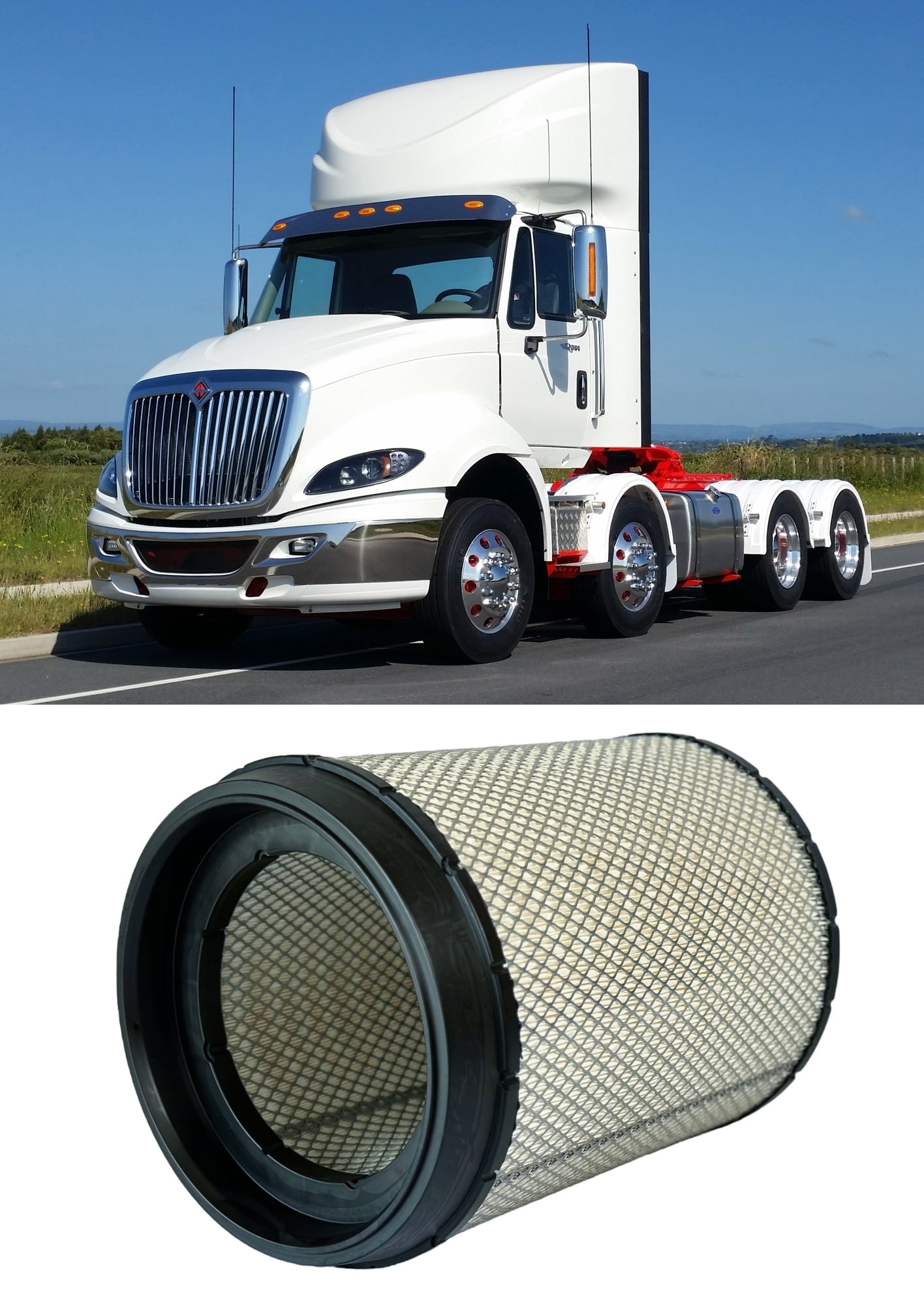 Engine Air Filter International Prostar Replace AF26103 P613336 LAF6663 RS4862