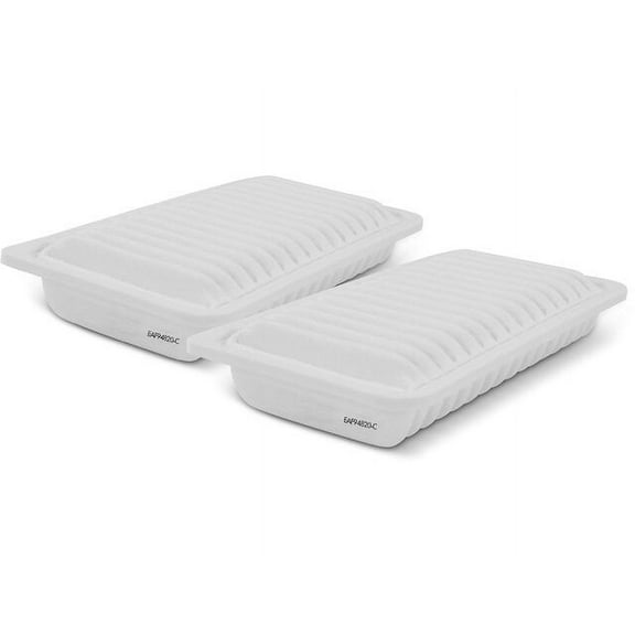 Engine Air Filter Set 2 - Compatible with 2005 - 2010 Scion tC 2.4L 4-Cylinder 2006 2007 2008 2009