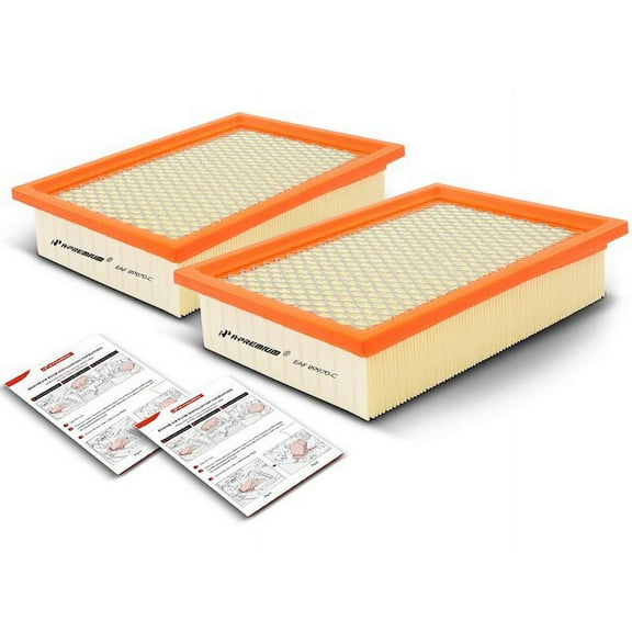 Engine Air Filter Set 2 - Compatible with 2005 - 2011 Mercury Mariner - Autopart Premium