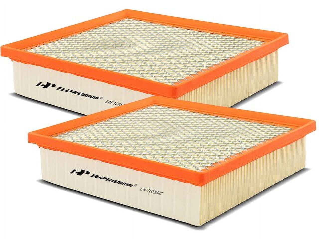 Engine Air Filter Set 2 - Compatible with 2010 - 2022 Lexus RX350 3.5L V6 - Autopart Premium