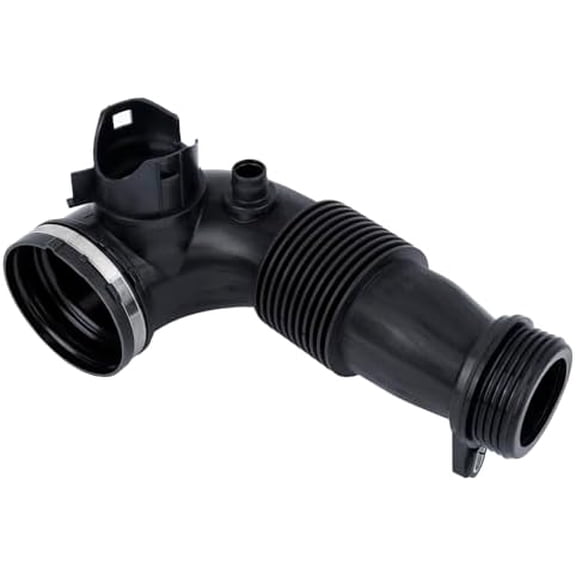 Engine Air Intake Hose Tube (With Clamps).Fit for 2012-2017 BMW 320i 328i 428i 528i X1 X3 X4. Replaces Part # 13717605638.