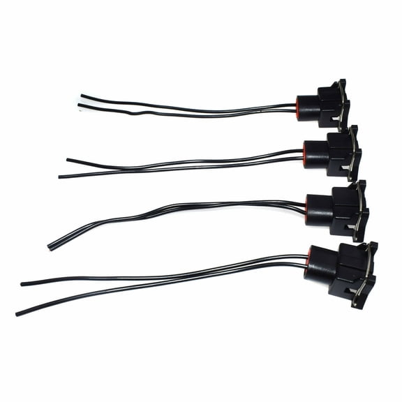 Fuel Injector Connector Wiring Plug Clip Tail Cutting + Slicing 4 Piece Set Universal -
