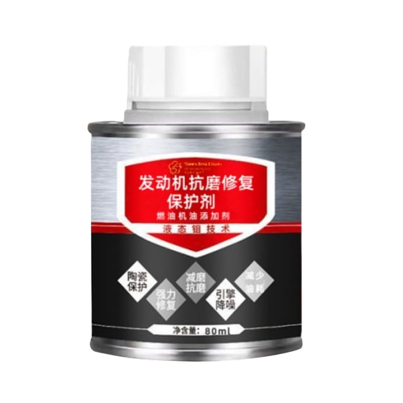 Engine Anti Wear Agent, Auto Engine Restoration Protectant, 80ml Car Boosts Engine Performance Anti Shaking Protector for Noise Reduction