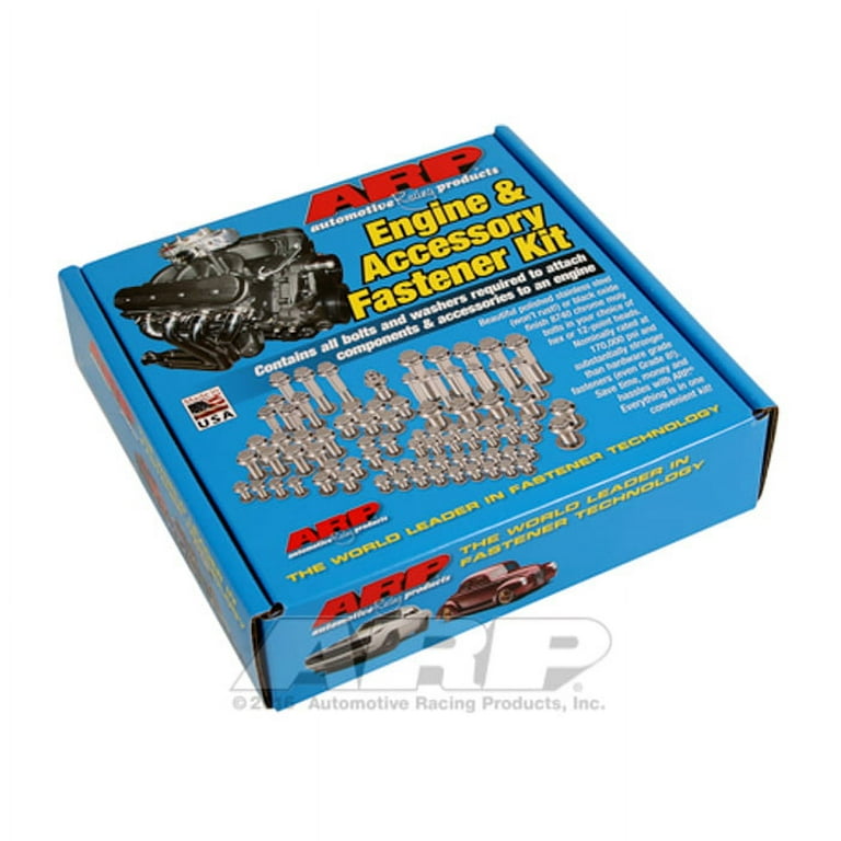 ARP Engine Bolt Kit SS 6pt Kit - SBM ARP Engine Bolt Kit SS 6pt Kit - SBM
