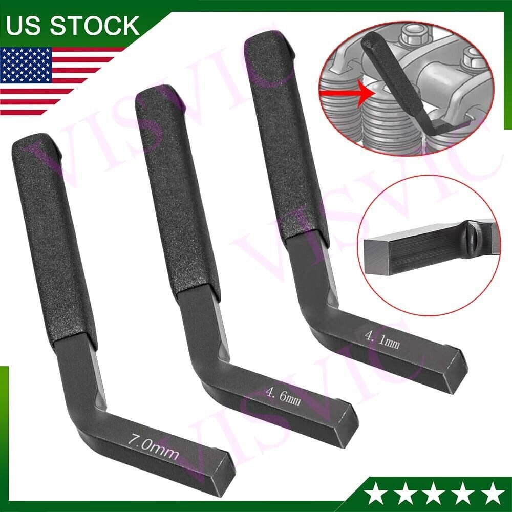 Engine Brake Adjustment Tool 7mm 4.6mm 4.1mm for Cummins ISX + Detroit ...