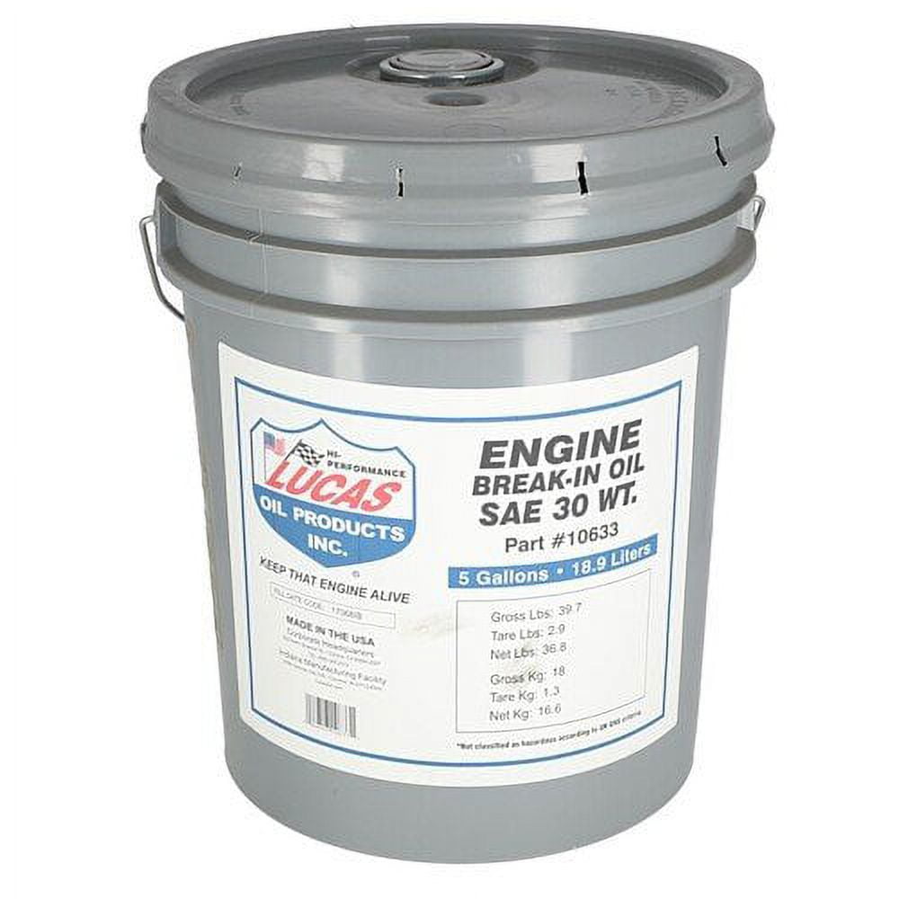 Engine Breakin Oil SAE30 5 Gallons