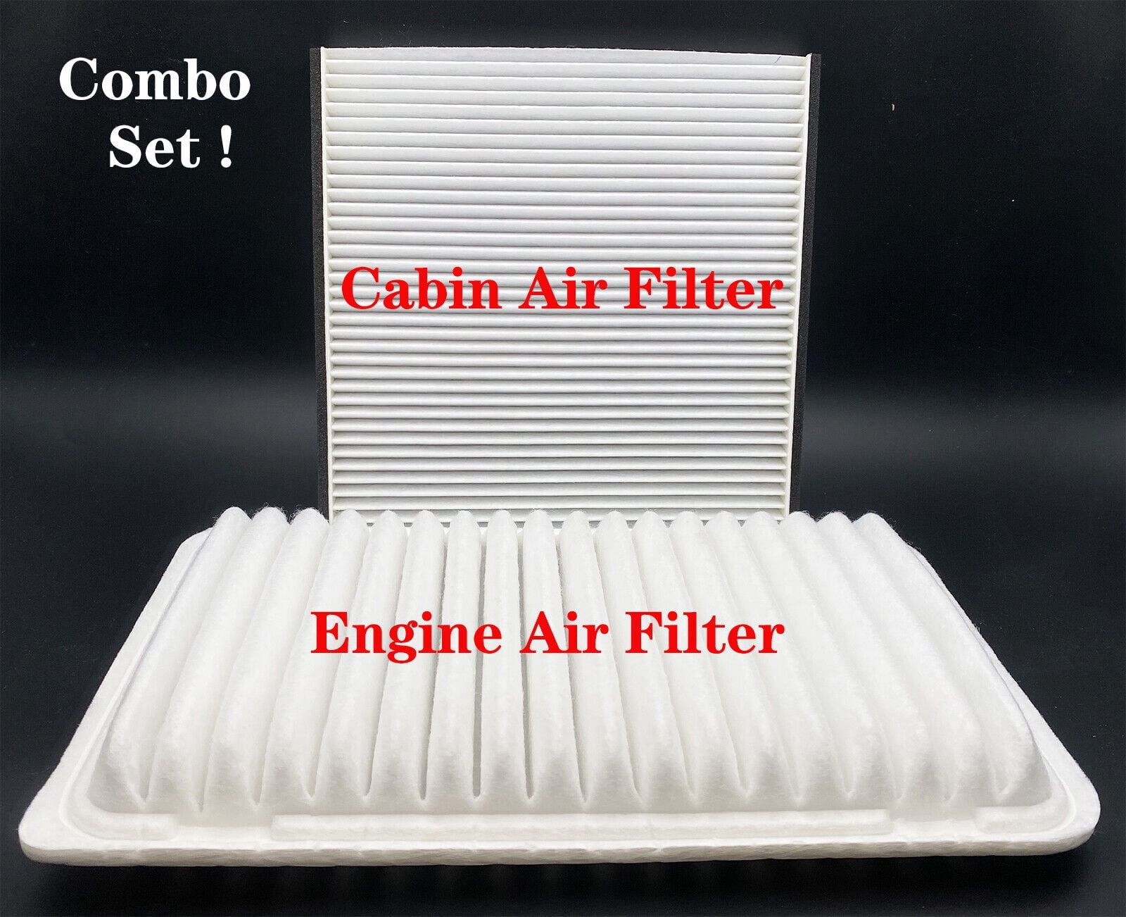 Engine & Cabin Air Filter Combo Set For Toyota Sienna Camry Lexus RX350 ...