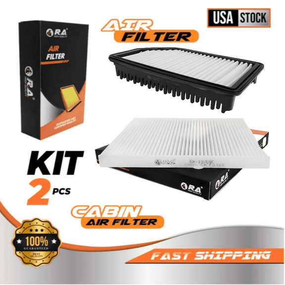 Engine & Cabin Air Filter Set for Hyundai Veloster 2012 - 2017 1.6L Hatchback