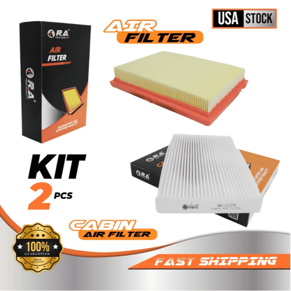 Engine & Cabin Air Filter Set for Nissan Juke 2011 - 2017 L4 1.6L S SL SV Nismo