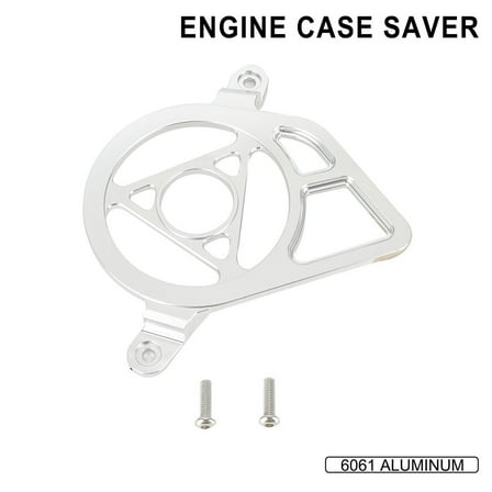 Engine Case Saver Aluminum Alloy Engine Cover for Talaria Mx3 for Mx4 Dirt Bike Silver